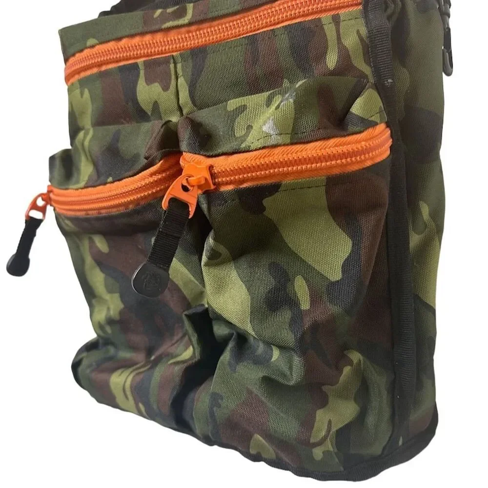 Diaper Dude Camo Messenger Diaper Bag Unisex Large Adjustable Strap Pockets